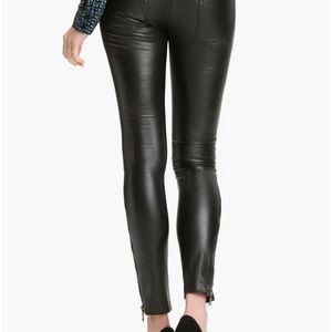 Kelly‎ Wearstler Faux Leather Slim Skinny Pants
